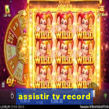 assistir tv record